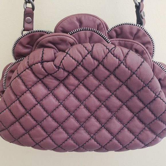 Lockheart Chain Gang Raven Bag Purse Shoulder Bag with Rose Decorations - Picture 7 of 10